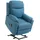 Homcom Fernsehsessel Blau Kunststoff, 89x102x83 cm Wohnzimmer, Sessel, Fernsehsessel