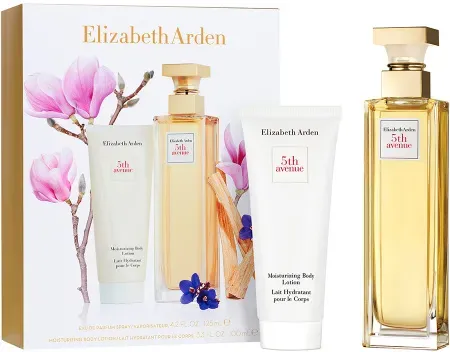Elizabeth Arden Set 5th Avenue Eau De Parfum Und Feuchtigkeitsspendende Körperlotion 2 Produkte