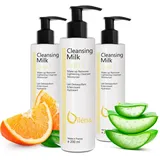 Oïléna 3in1 Reinigungsmilch & Make-Up Entferner 3 x 200 ml