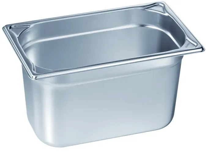 B.PRO Gastronorm-Behälter 1,7 Liter Edelstahl-GN 1/4 - 65 mm