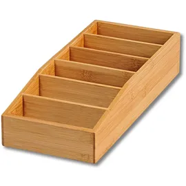 KESPER Aufbewahrungsbox 15 x 35 x 7 cm 1-tlg. braun