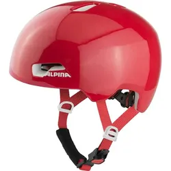 ALPINA Kinder Fahrradhelm "Hackney", red gloss, 47