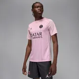 Nike Paris Saint-Germain Academy Pro Dri-FIT kurzarm Aufwärmshirt 4th Herren 663 - pink foam/particle grey/off noir L