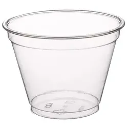 Blanc HYGIENIC Smoothie Cups, klare Becher 225ml - 800 Stück, transparentes recyceltes PET