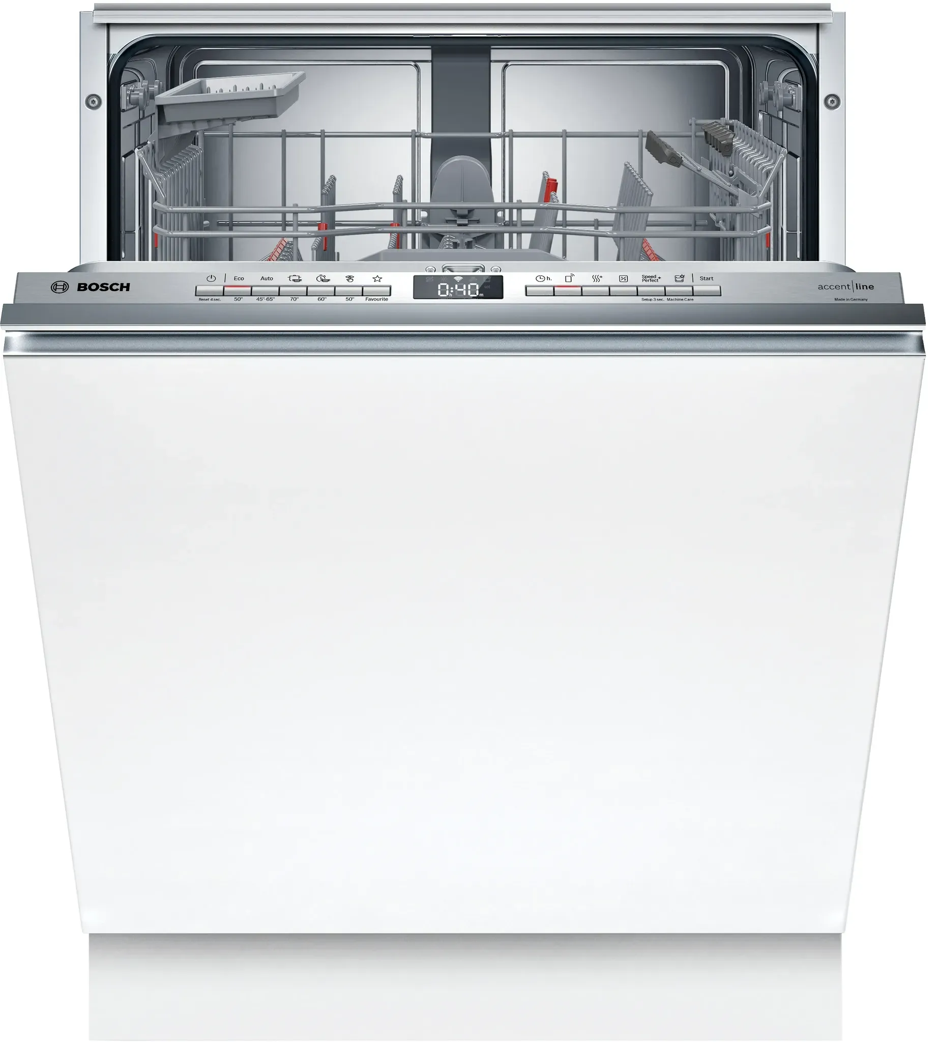Bosch SMD4EB805E Serie 4, Vollintegrierter Geschirrspüler, 60 cm