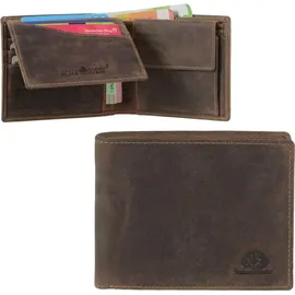 GREENBURRY Vintage Geldbörse Herren braun