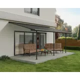 CANOPIA Terrassenüberdachung Capri 299 x 619 cm grau