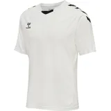 hummel Hmlcore XK Poly Jersey S/S T Shirt, Weiß, XL