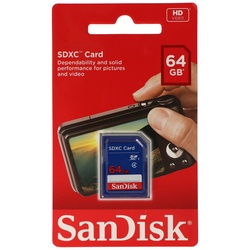 SanDisk SDXC-Speicherkarte, SDXC Karte 64GB