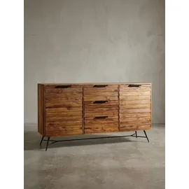KADIMA DESIGN Formio 160 x 88 x 40 cm Braun