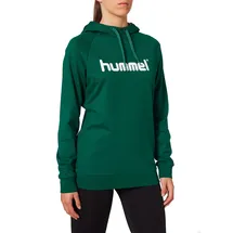 hummel GO Baumwoll Logo Hoodie Damen evergreen S