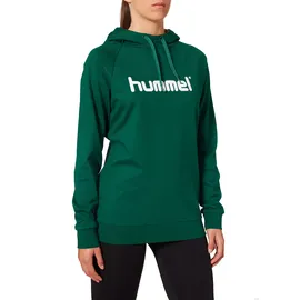 hummel GO Baumwoll Logo Hoodie Damen evergreen S