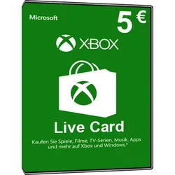 Xbox Live Card - 5 Euro