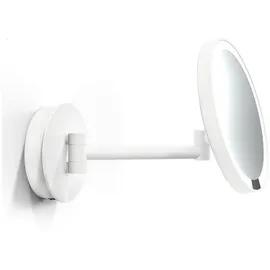Decor Walther JUST LOOK PLUS WR 7x LED Wandkosmetikspiegel weiß matt, - weiß matt