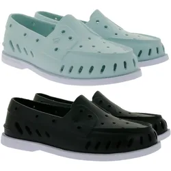 SPERRY Authentic Original Float Wasser-Schuhe Bootsschuhe für Damen oder Herren Wasser-Sandalen Schwarz oder Hellblau - 36