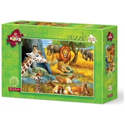 Heidi Cheese Line HeiDi Art Puzzle 200 pcs. 5676 The Animals of the Forest