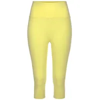 LASCANA Caprileggings Basic gelb 40/42