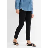 bonprix Stretch- Umstandshose mit Gummizügen und bequemem Jersey-Einsatz am Bauch