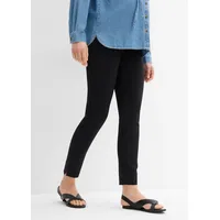 bonprix Stretch- Umstandshose mit Gummizügen und bequemem Jersey-Einsatz am Bauch