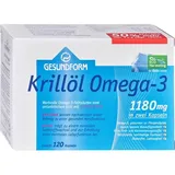 Provita Apoth.market.u.handels Gmbh Gesundform Krillöl 1180 mg Kapseln (Antarktis)