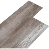 vidaXL Bodenfliese PVC Braun 5,02 m2 36 St.