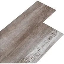 vidaXL Bodenfliese PVC Braun 5,02 m2 36 St.