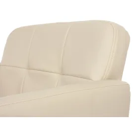 Mendler Drehstuhl Orlando Kunstleder creme