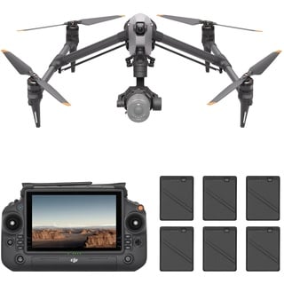 DJI Inspire 3 Standard-Combo, Vollformat-8K-ProRes RAW/CDNG, Ultraweite 1/1,8′′ Nachtsicht-FPV-Kamera, Dualformat-Konfigurationen, O3 Pro Videoübertragung