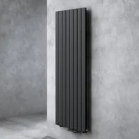 doporro Flachheizkörper 1800 x 610 mm 1-lagig Anthrazit Mittelventil