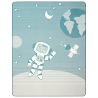 Biederlack Babydecke »Babydecke Spacekid«, 75 x 100, mit Zierstich