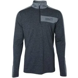 BRUNOTTI Grebe Herren Fleece, Black Melee, XXXL