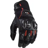 LS2 Spark II, Handschuhe - Schwarz/Rot / XXL