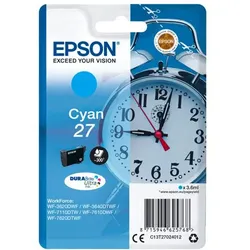 Epson DURABrite Ultra Ink 27 Tintenpatrone cyan        T 2702