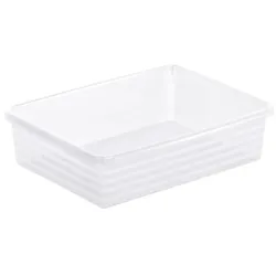 Rotho Korb Linus A5 Kunststoff Transparent L (Large)