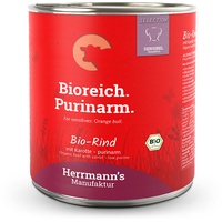 HERRMANN'S | Bio Rind mit Karotten - purinarm | Selection Sensible | x 800 g