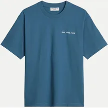 Marc O'Polo T-Shirt Relaxed Fit Blau L