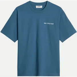 Marc O'Polo T-Shirt Relaxed Fit Blau L