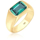 Elli Ring Siegelring Edelstein Trend Statement 925 Silber