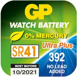 GP Batteries Knopfzelle 392 1.55V Silberoxid GP392HID043A1