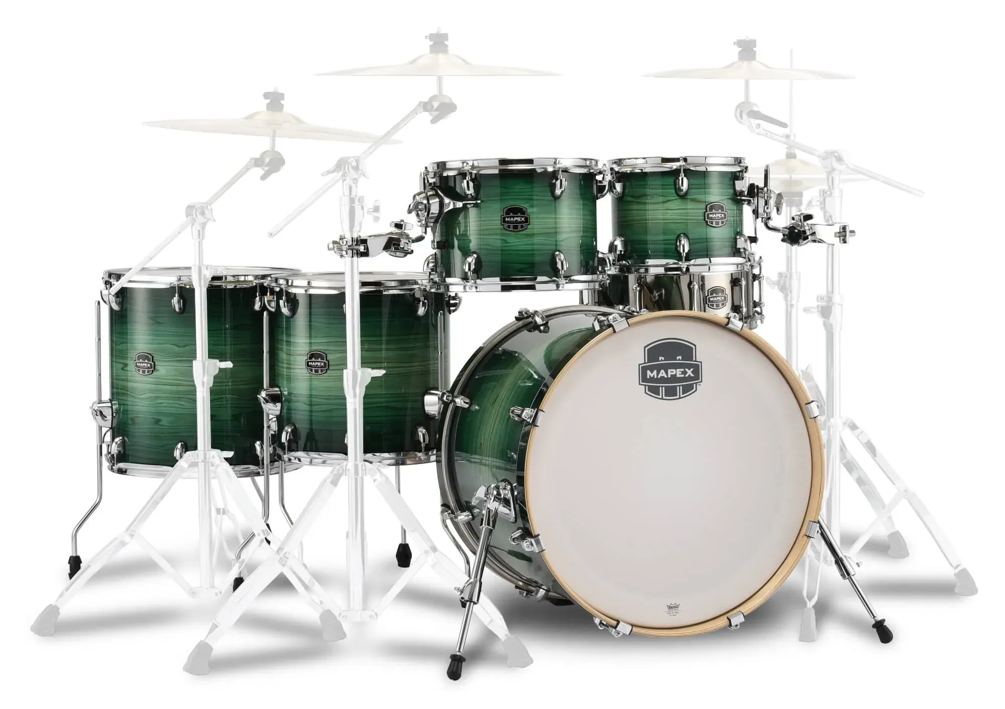 Mapex Armory Stage+ Shell Set Emerald Burst