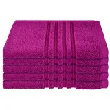 SCHIESSER Frottier-Gästetücher Milano im 5er-Set (à 30 x 50 cm) Handtücher