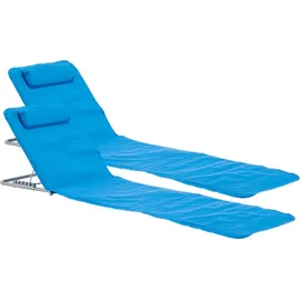 [en.casa] Strandmatte Cellorigo Blau