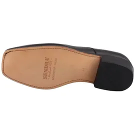 Sendra Herren Halbschuhe 530 Schwarz - Schwarz