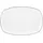 SELTMANN WEIDEN Servierplatte Lido Black Line 35 x 23,7 cm Porzellan Schwarz