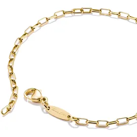 Thomas Sabo Charm-Armband Paperclip goldfarben A2206-413-39-L19V Größe L