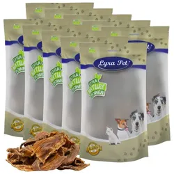 10 kg Lyra Pet® Dörrfleisch Chips 4 - 10 cm