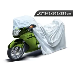 Carmotion Motorrad Abdeckung Vollgarage 245x105x125cm Gr. XL Motorradabdeckung