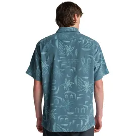 BILLABONG Solana Cord Kurzarmhemd Blau M