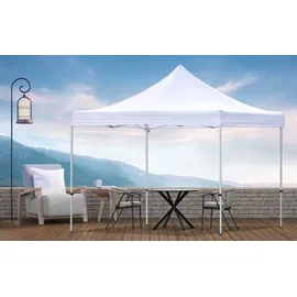 Trendline Faltpavillon 2,95 x 2,95 m weiß