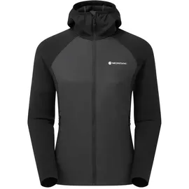Montane Reißverschlusspullover schwarz Größe 40